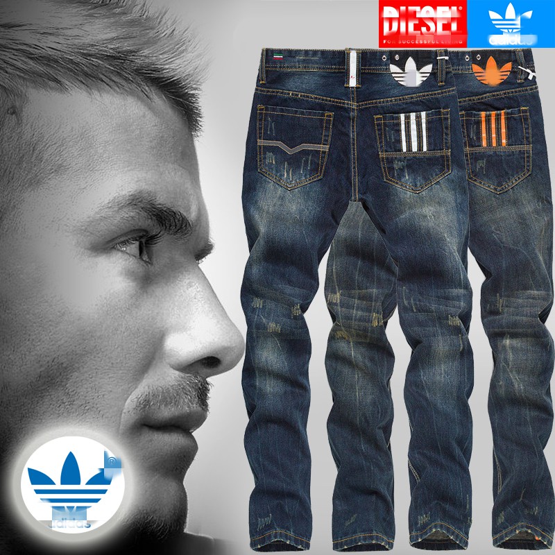 adidas jeans trousers