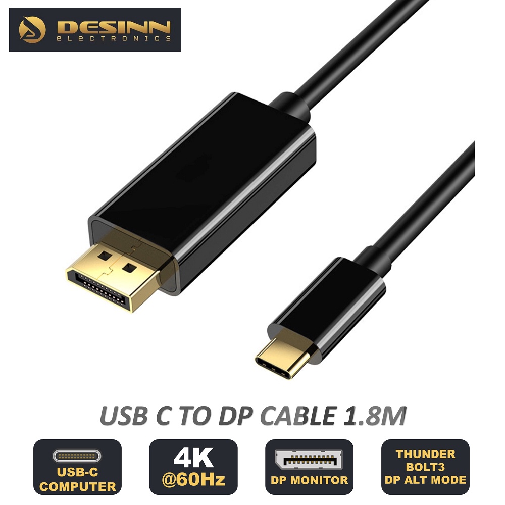  UGREEN USB C to HDMI Cable (4K@60Hz) 6.6FT, Type C to