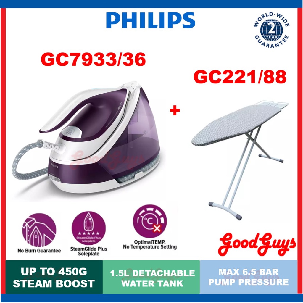 PHILIPS Perfect Care Elite Plus Steam Generator, GC9660/36, Purple,  International Version Buy, Best Price. Global Shipping.