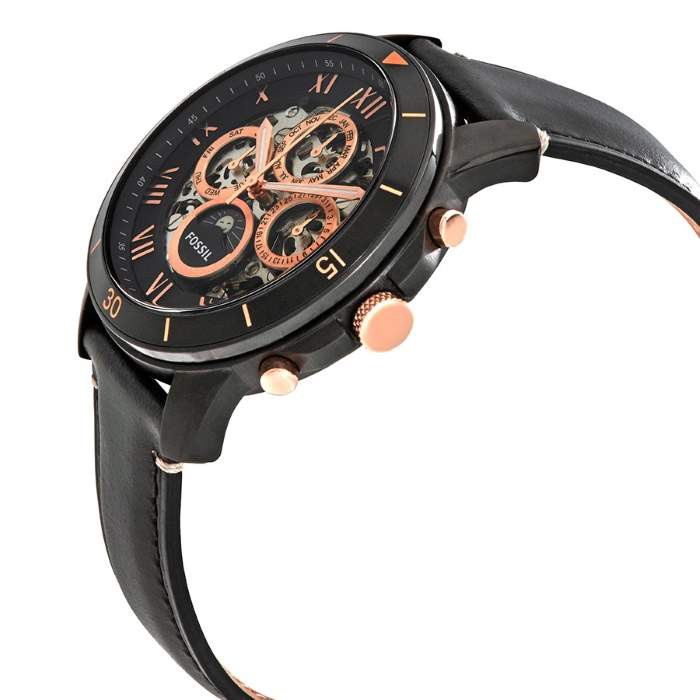 [100% Original] ME3138 Grant Skeleton Dial Automatic Multifunction ...