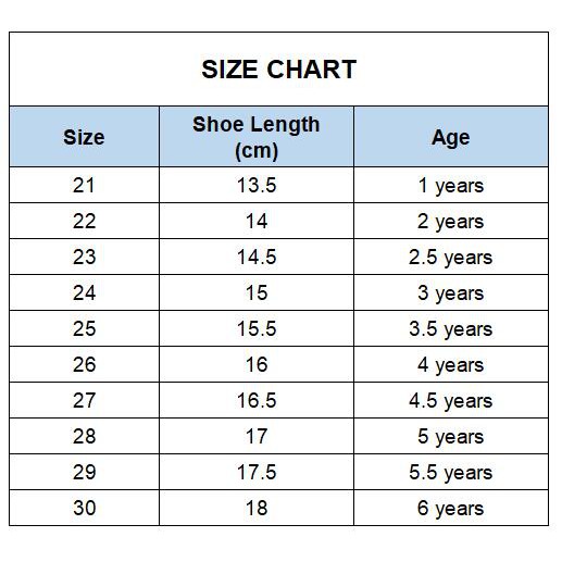 Shoe size 3.5 deals year old