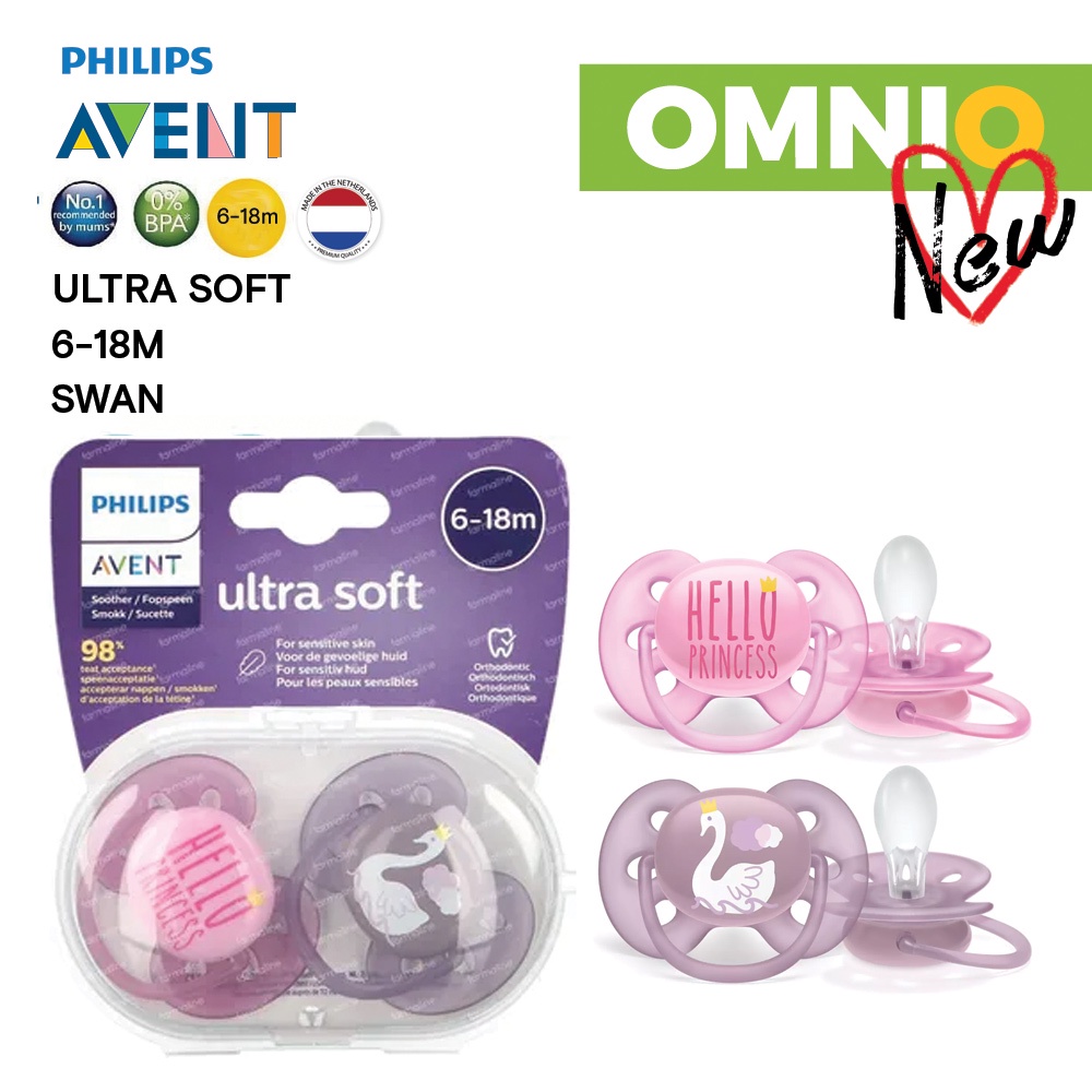 Philips Avent Ultra Air/Ultra Soft/Fashion Baby Soother Soothie Pacifier  0-6/6-18 Month Twin Pack - Baby Needs Online Store Malaysia