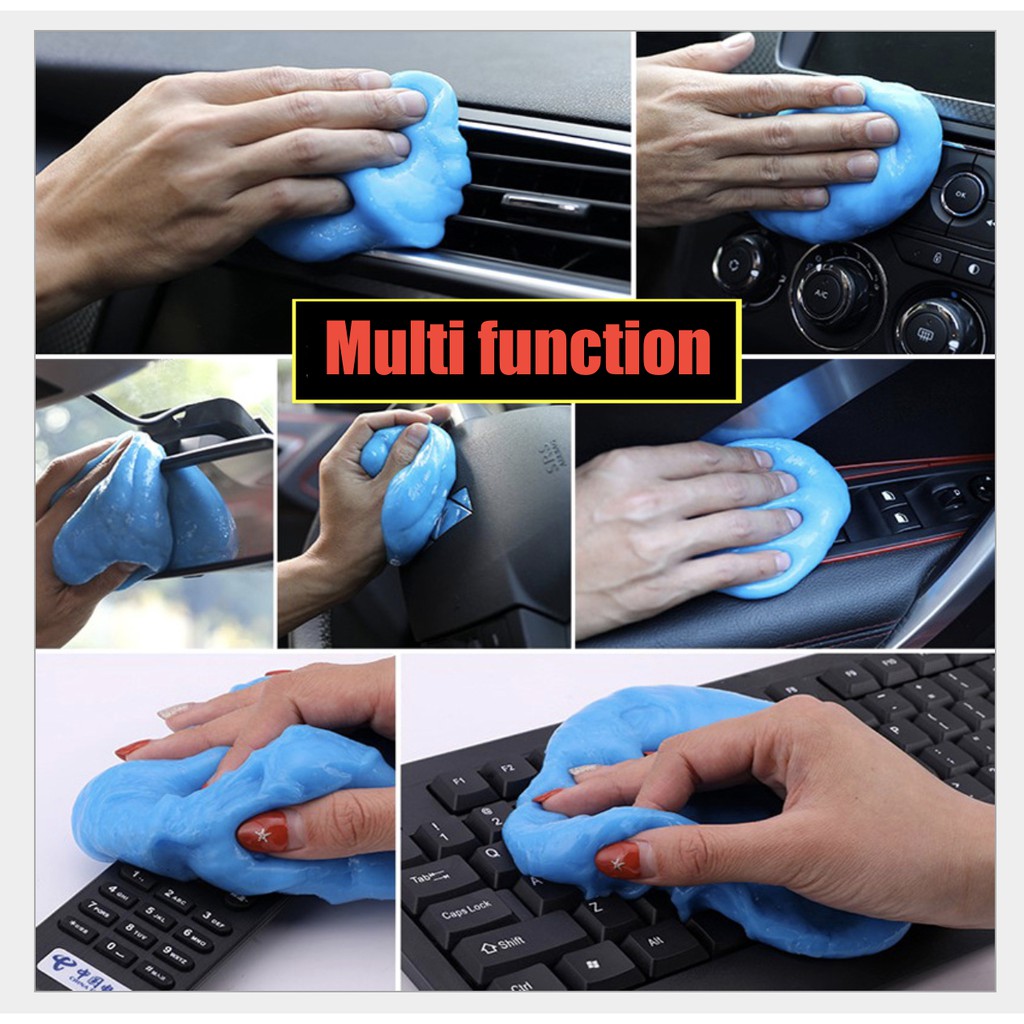 1pc 70g/160g Multi-Purpose Car Cleaning Gel, Car Cleaner For Dust