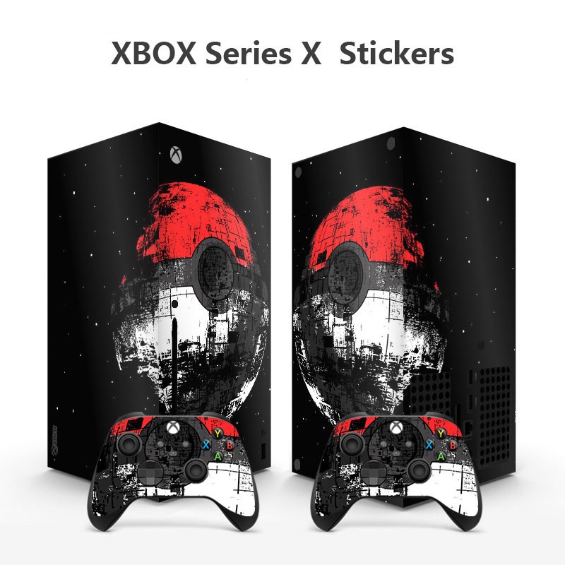 Xbox Series X Console Controllers Vinyl Skin Sticker Decals Pokemon Cute  Pikachu