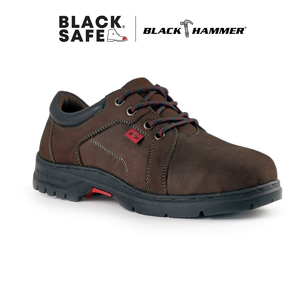 Kasut safety black on sale hammer