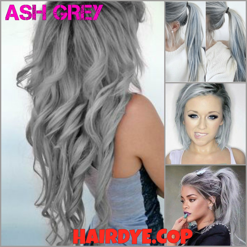 Ash Grey (Cheap Hair Dye) | Shopee Singapore