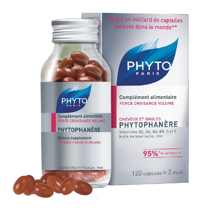 Phyto Phytophanere Hair And Nails Dietary Supplement 120 Capsules