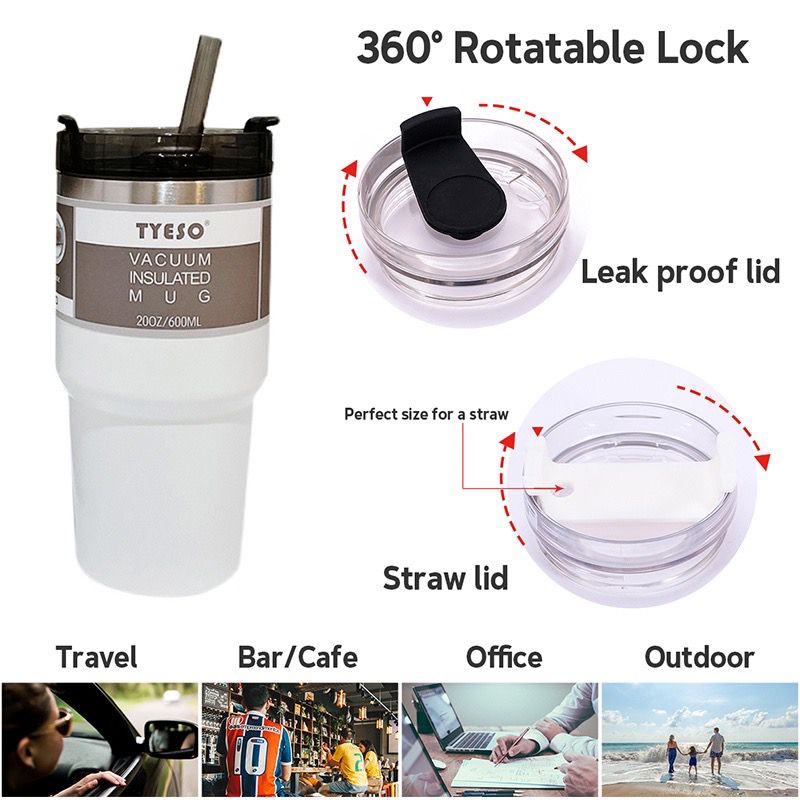Winter Limited Edition Stainless Steel Straw Cup 200mL (10 Months