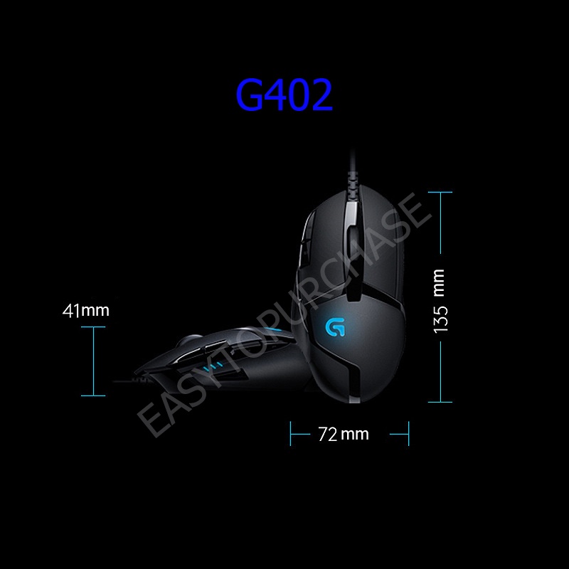เมาส์เกมมิ่ง Logitech G402 Hyperion Fury FPS Gaming Mouse Logitech G402 ...