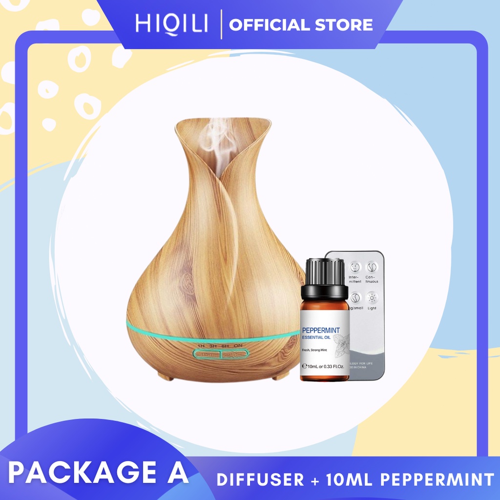 HIQILI Top 6 Gift Set 10ML Essential Oils for Diffuser Humidifier