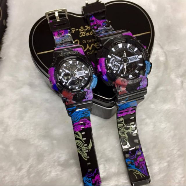 G shock hot sale flora couple