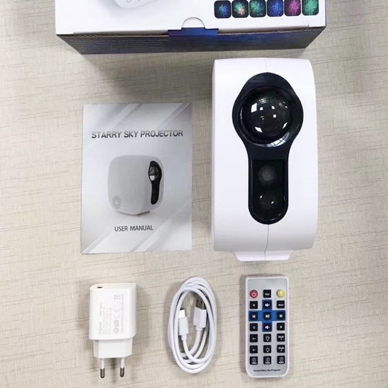 ส่งฟรี Galaxy Star Projector [ประกัน1ปี] โปรเจคเตอร์ดาว ไฟแต่งห้อง โคม