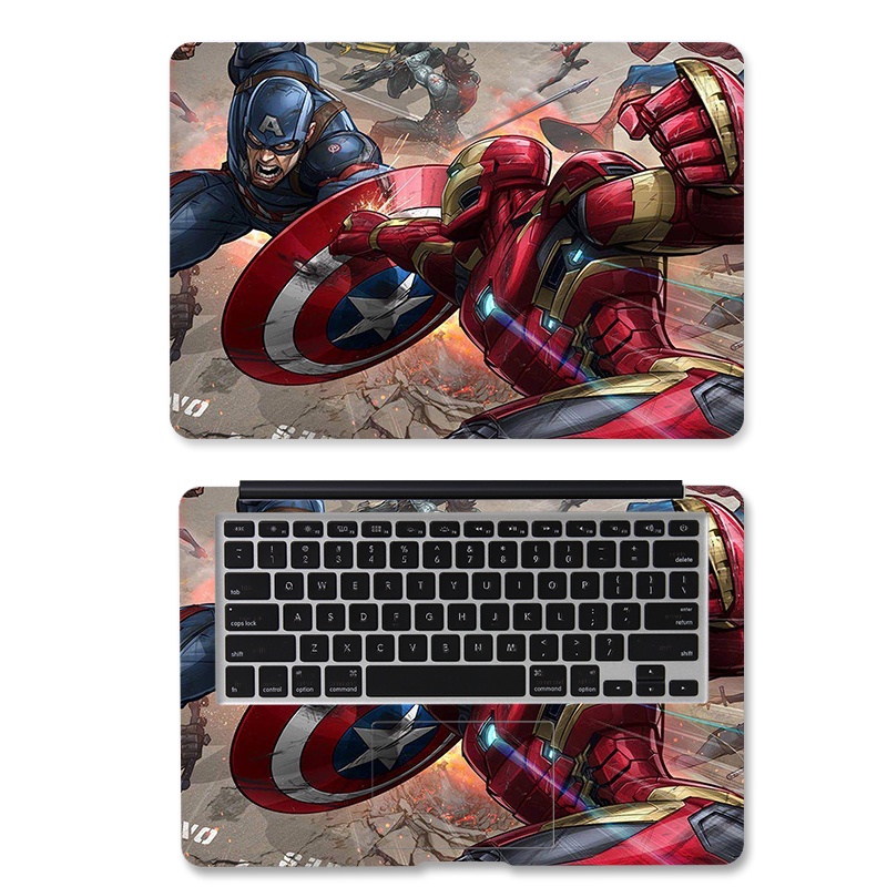Marvel Avengers Sticker Pad 4 Sheets/Pack Over 200pcs Arts & Crafts  Decorative Stationery Collection Multicolored Superhero Artwork Design  Logos