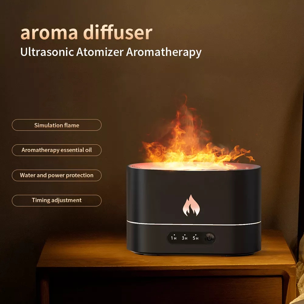 250ml Desktop Air humidifier Aroma Diffuser USB night light For