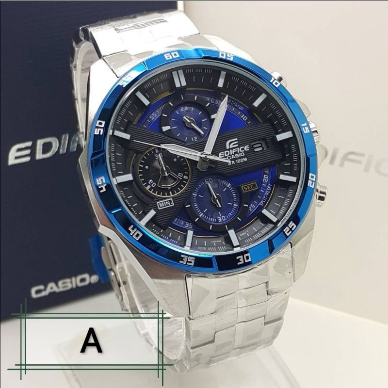 1Buyme LIMITED OFFER CASIO EDIFICE EFR 556 DY Chronograph Stainless Steel Water Resistant Men Watch Jam Tangan Lelaki J PGMall