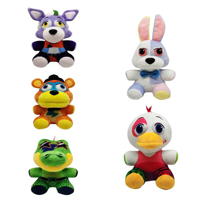 New Arrive FNAF Five Nights At Freddy's Security Breach Plush Toy Stuffed  Animal Foxy Doll Gifts For Girls Boys