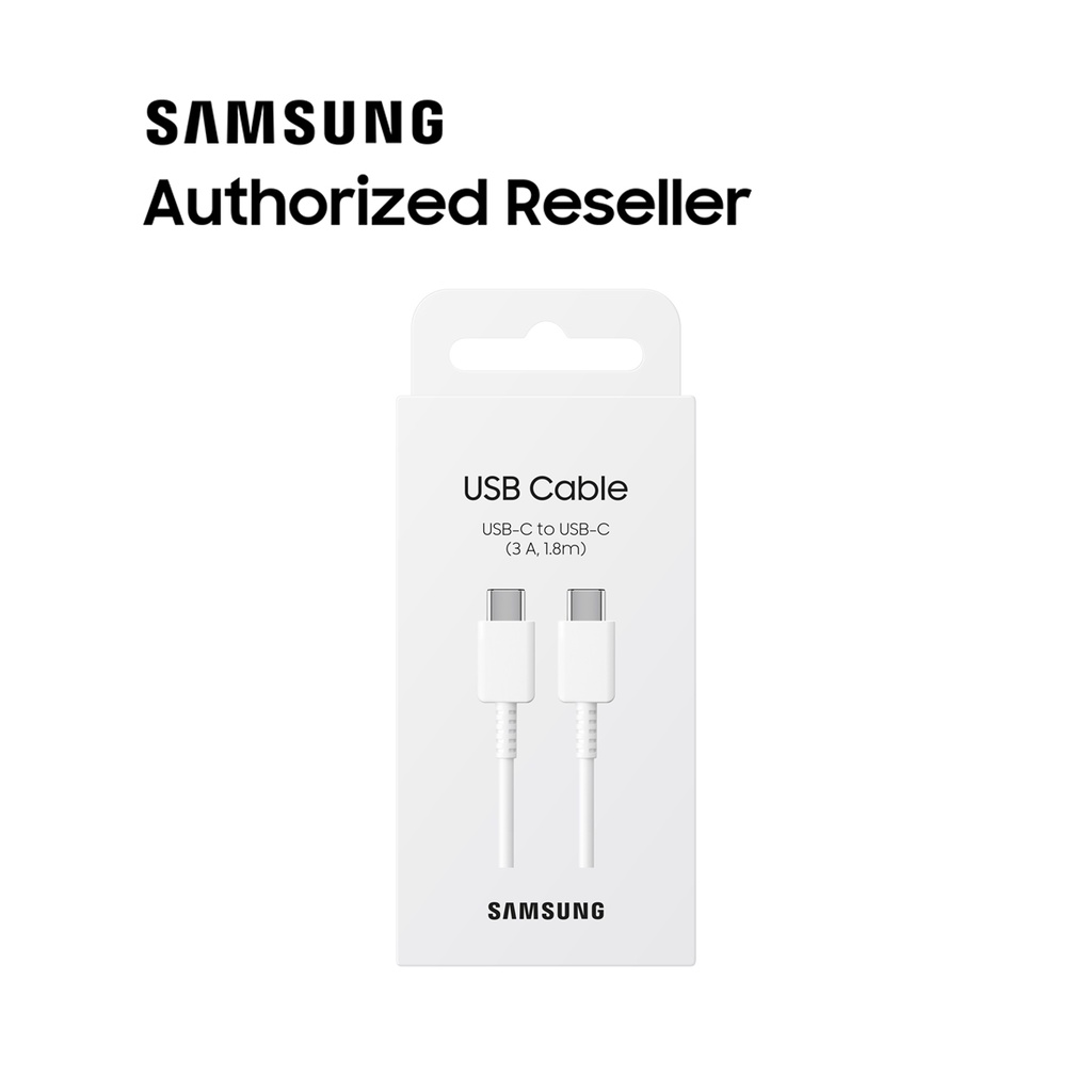 Samsung - USB-C adapter (with 1.8m C to C cable) - black - (45W