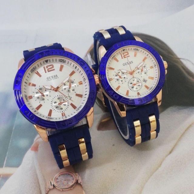 Couple watch set clearance guess