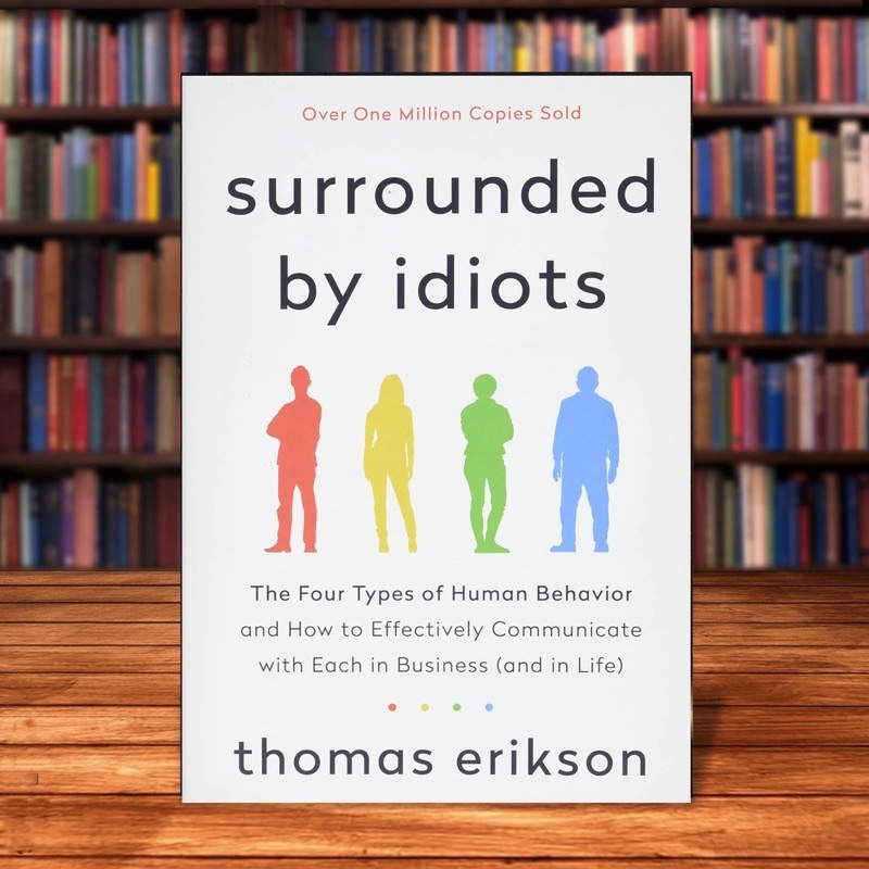 Thomas Erikson 4 Books Collection Set Surrounded by Setbacks,  Psychopaths,Idiots