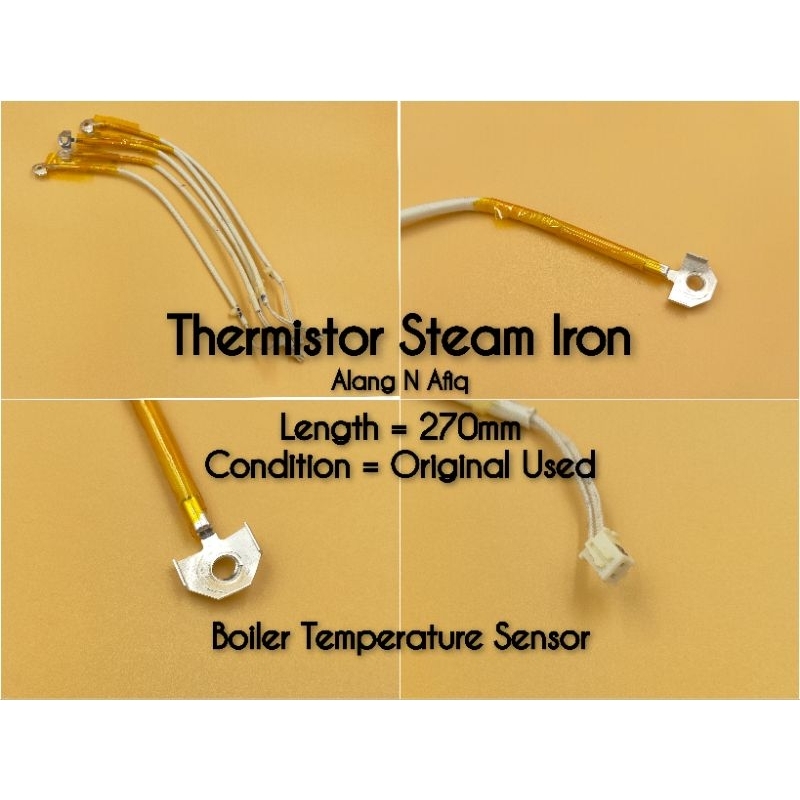 Thermistor Steam Iron Philips Amway. GC8625 GC8755. Temperature Sensor For Boiler And Soleplate. Kaw