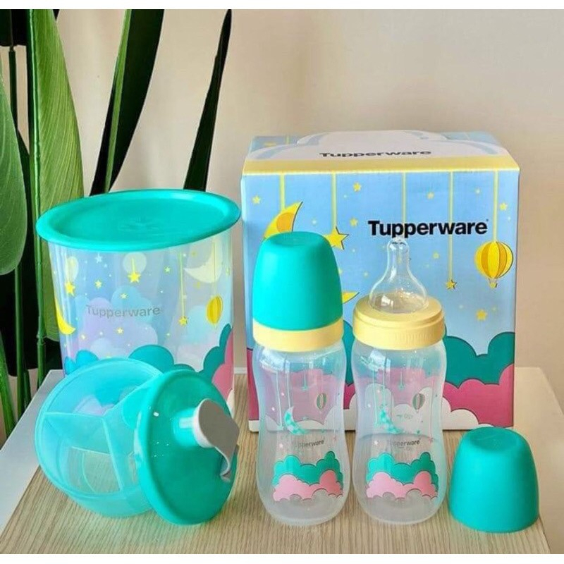 Tupperware feeding bottle hot sale set