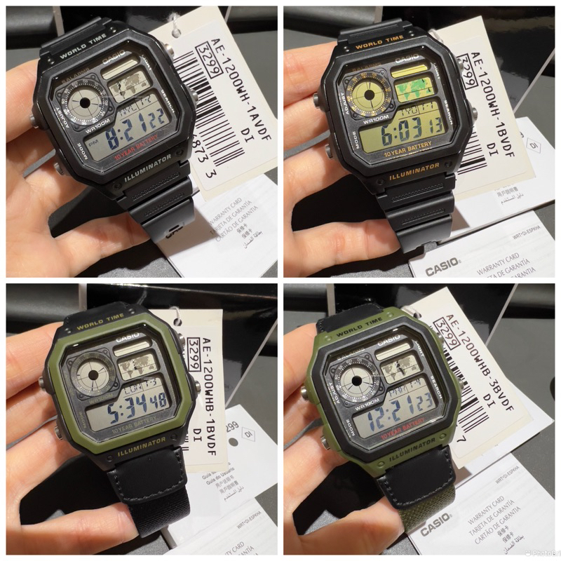 casio ae1200 1b