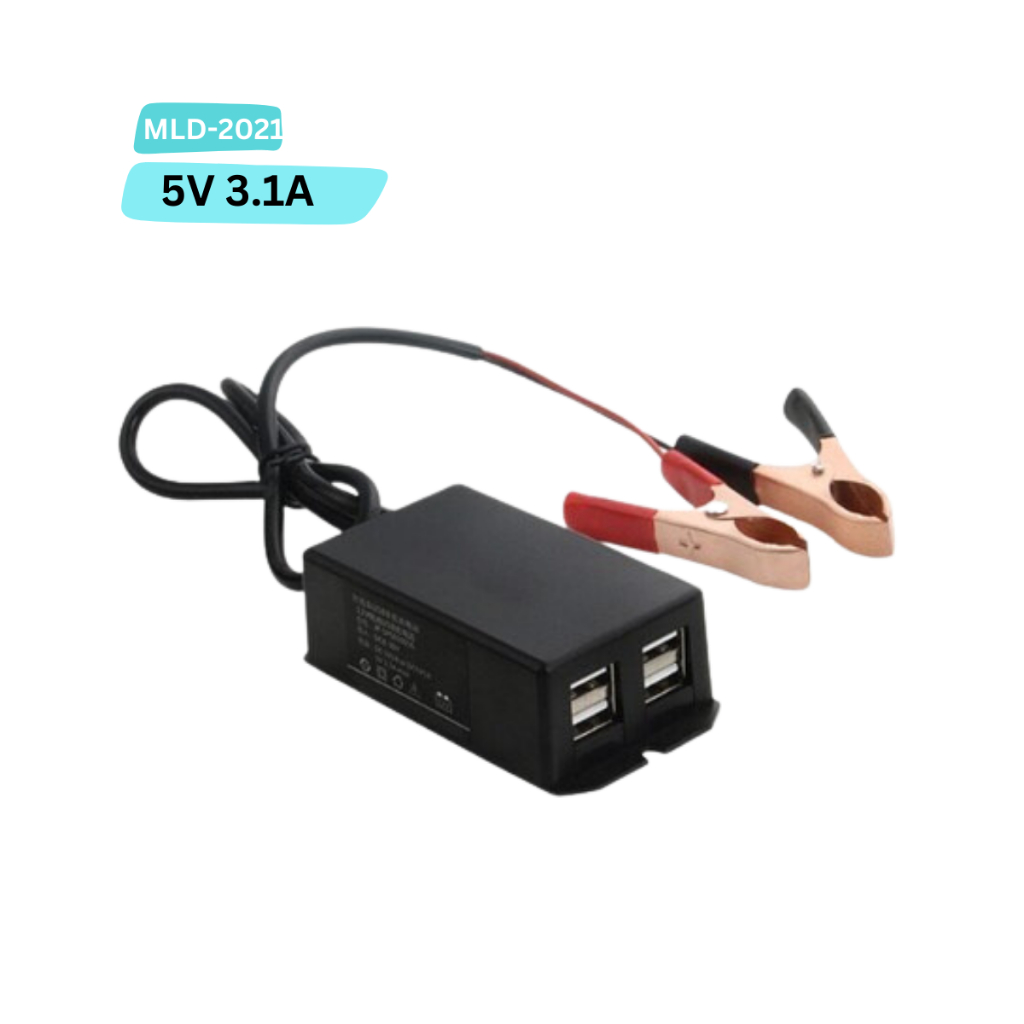 12V or 24V DC to USB Type C Power Converter with Power Delivery - PD100W