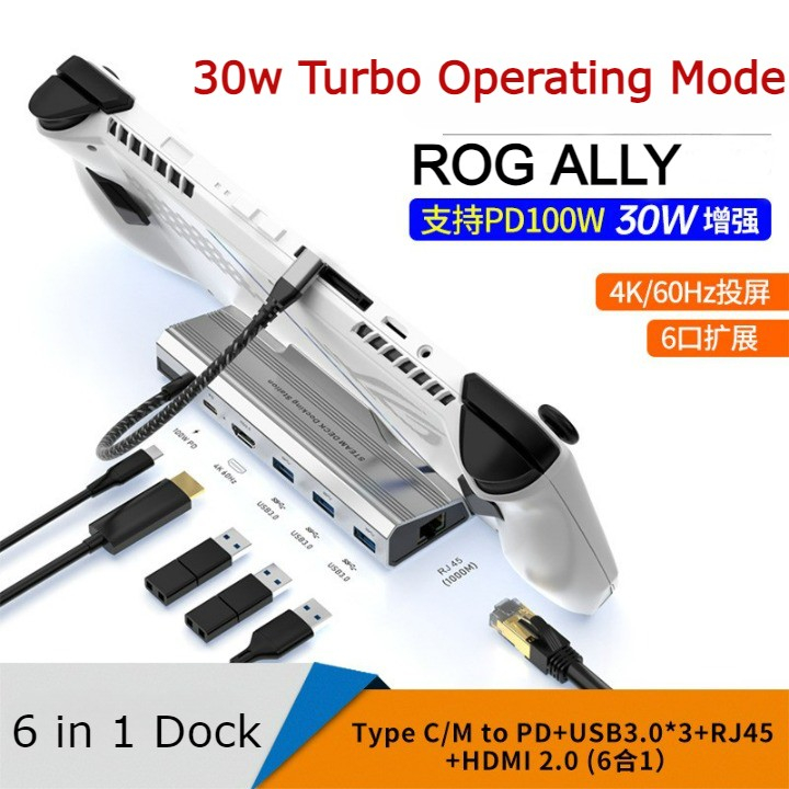 JSAUX Docking Stations are now compatible with ROG Ally's Turbo Mode
