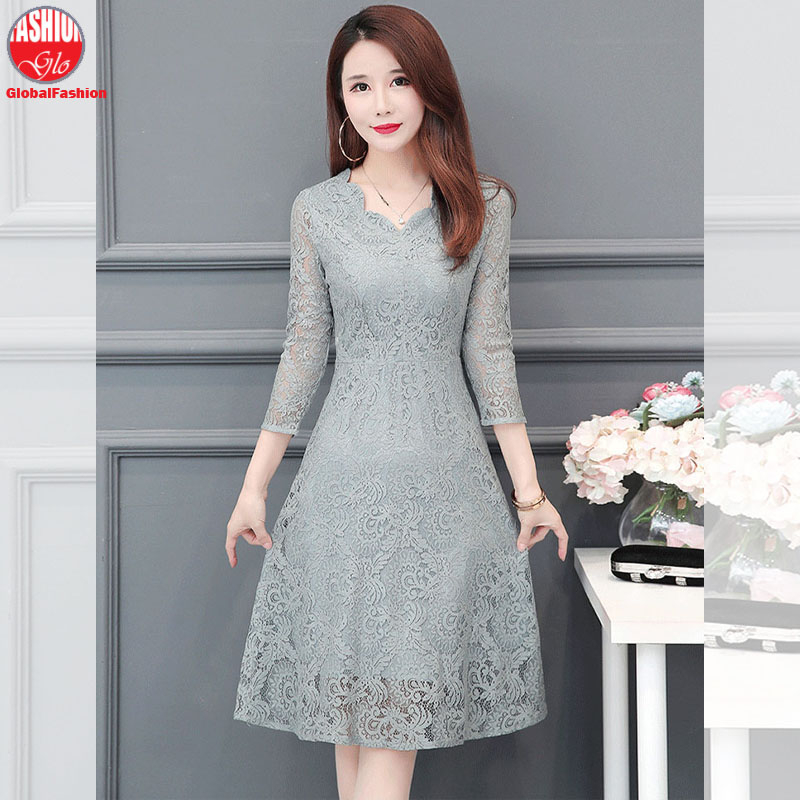 Baju dress hot sale lace