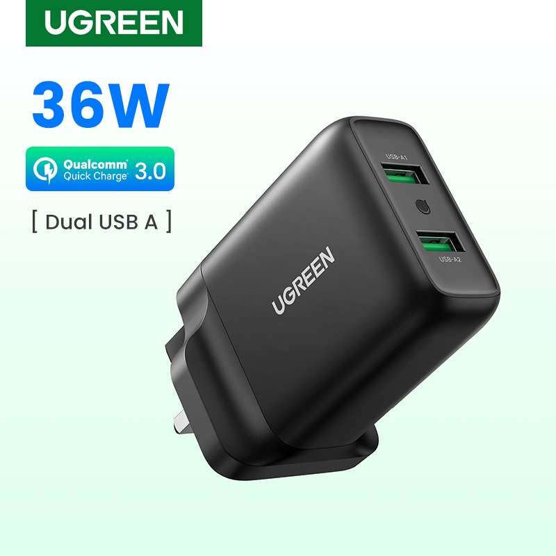 UGREEN 84W USB Car Charger Quick Charge QC PD 4.0 3.0 Fast Charger Adapter  In Car Cigarette Lighter Socket