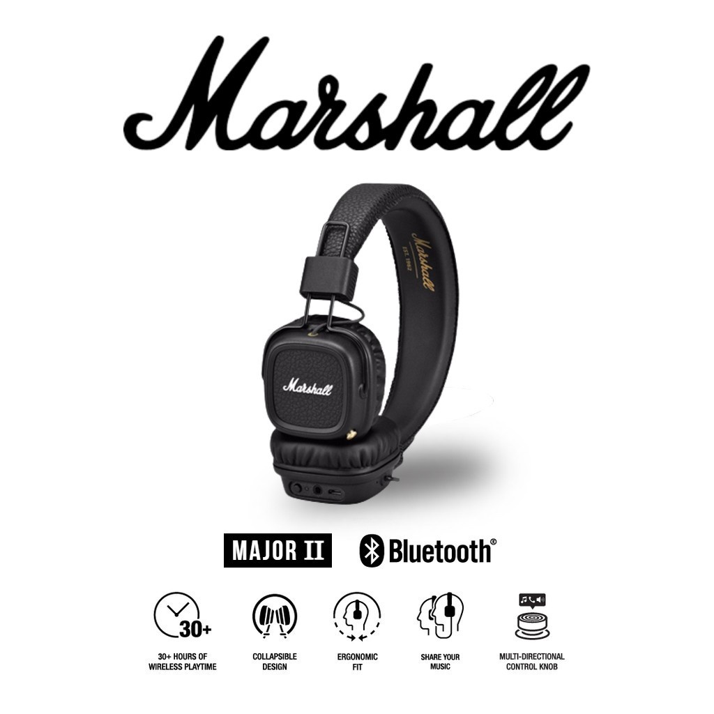 Marshall Minor III True Wireless Bluetooth In-Ear Headphones with  Mic/Remote, Black