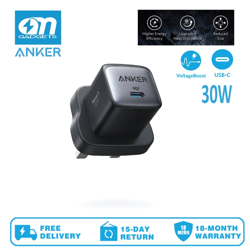 Review: Anker 521 Charger (Nano Pro), Anker Nano Pro, 40W PIQ 3.0