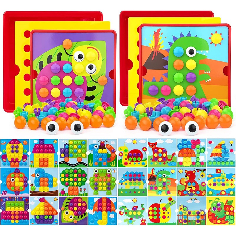 DIY Art Craft Toys Arts Crafts Supplies for Kids Assorted Craft Art Supply  Kit for Toddlers Kids Crafting Collage Arts Set