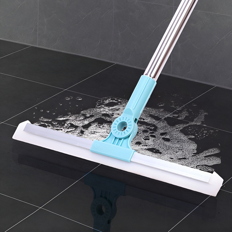 Magic Silicone Broom Lengthen Floor Cleaning Squeegee Pet Hair Dust Brooms  B1